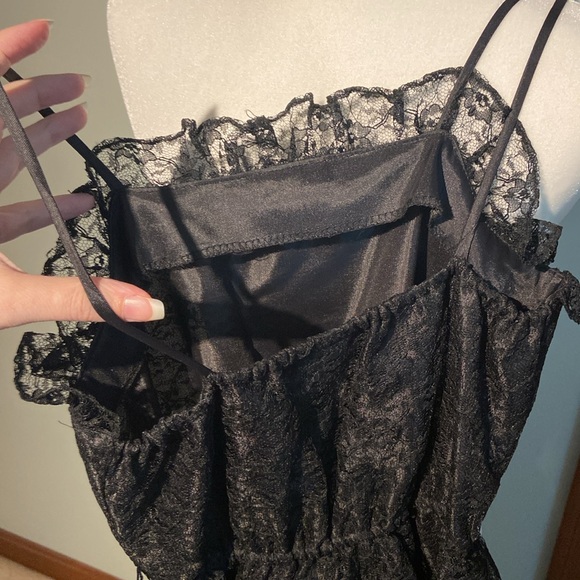 80s lace prom - Picture 3 of 4